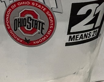 Vaso de pinta Coors Light de la Universidad Estatal de Ohio