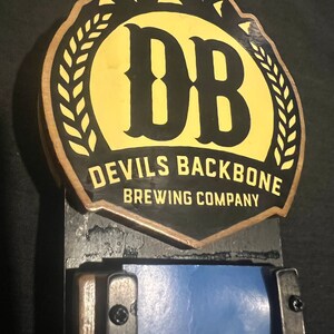 Devils Backbone Brewing Co Tap Handle