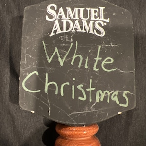 Sam Adams Chalk Board Tap Handle