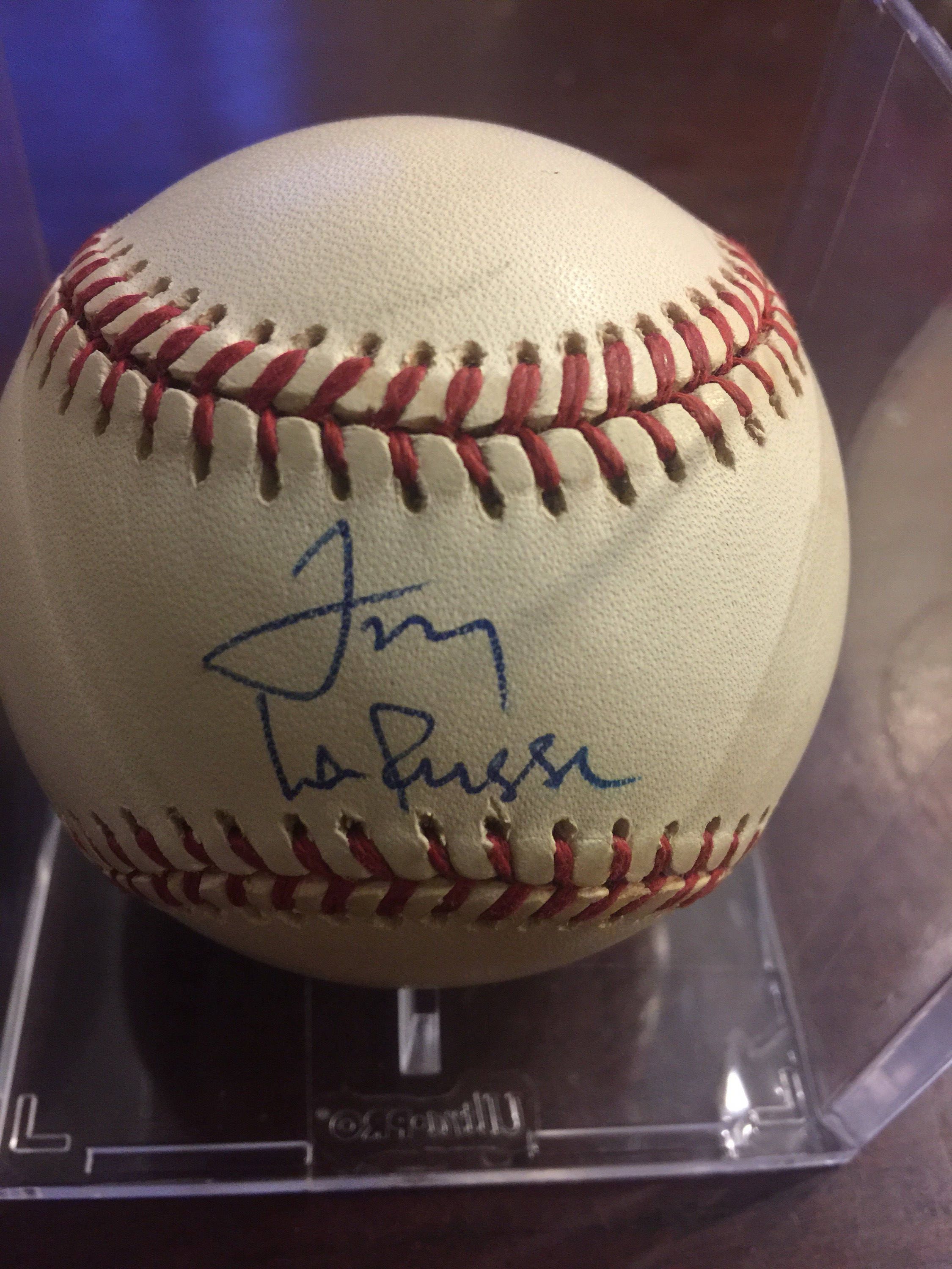 ONL Coleman SS Tony La Russa baseball