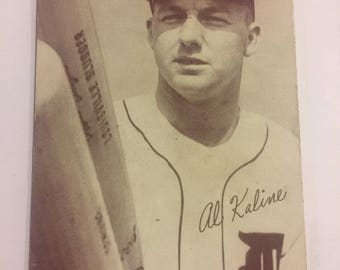 1947-66 Exhibit Al Kaline card