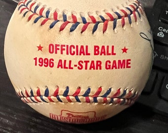 1996 MLB All-Star Game Ball signed by Hall of Famer Barry Larkin