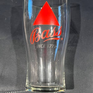 Bass Beer Pint Glass