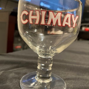 Chimay Trappist Beer Glass