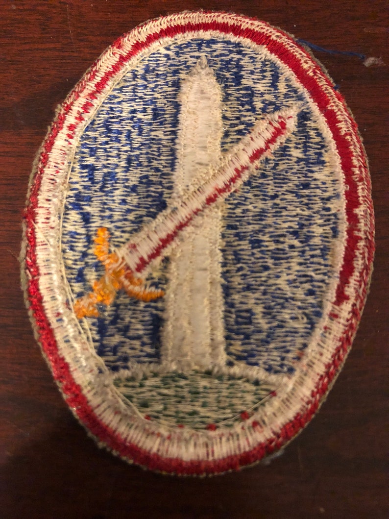 Embroidered Military Patch U S Army Military District Washington DC NEW Embroidered Military Patch U S Army Military District Washington DC NEW