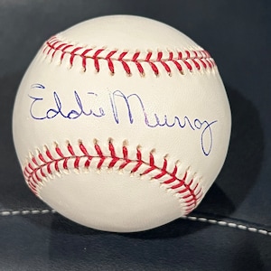 500 Home Run Club Hall of Famer Eddie Murray signed Baseball