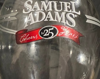 25th Anniversary Sam Adams Pint Glass
