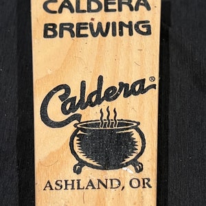 Caldera Brewing Ashland, Oregon Tap Handle
