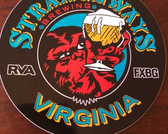 StrangWays brouwen Co Sticker