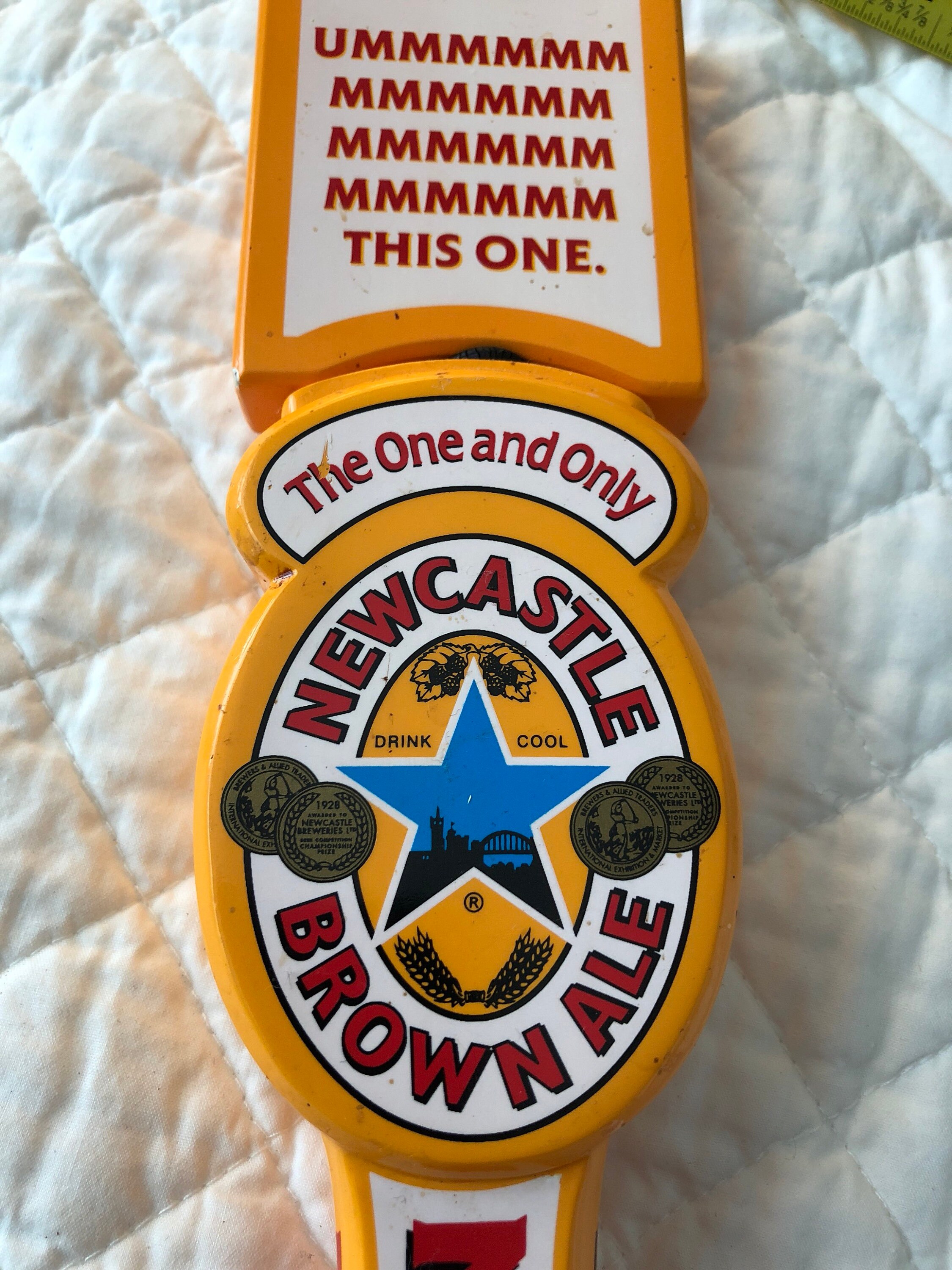 NewCastle Brown Ale TapHandle Etsy