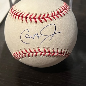 Hall of Famer Cal Ripken Jr Autographed Baseball
