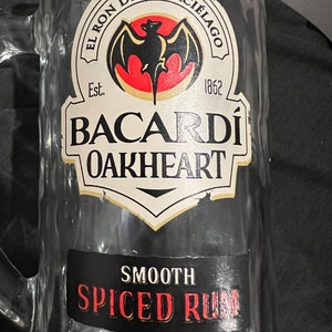Bacardi Eichenherz Becher