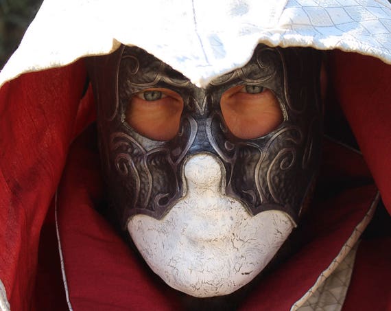 Leather Masquerade Mask - The Pale Stranger