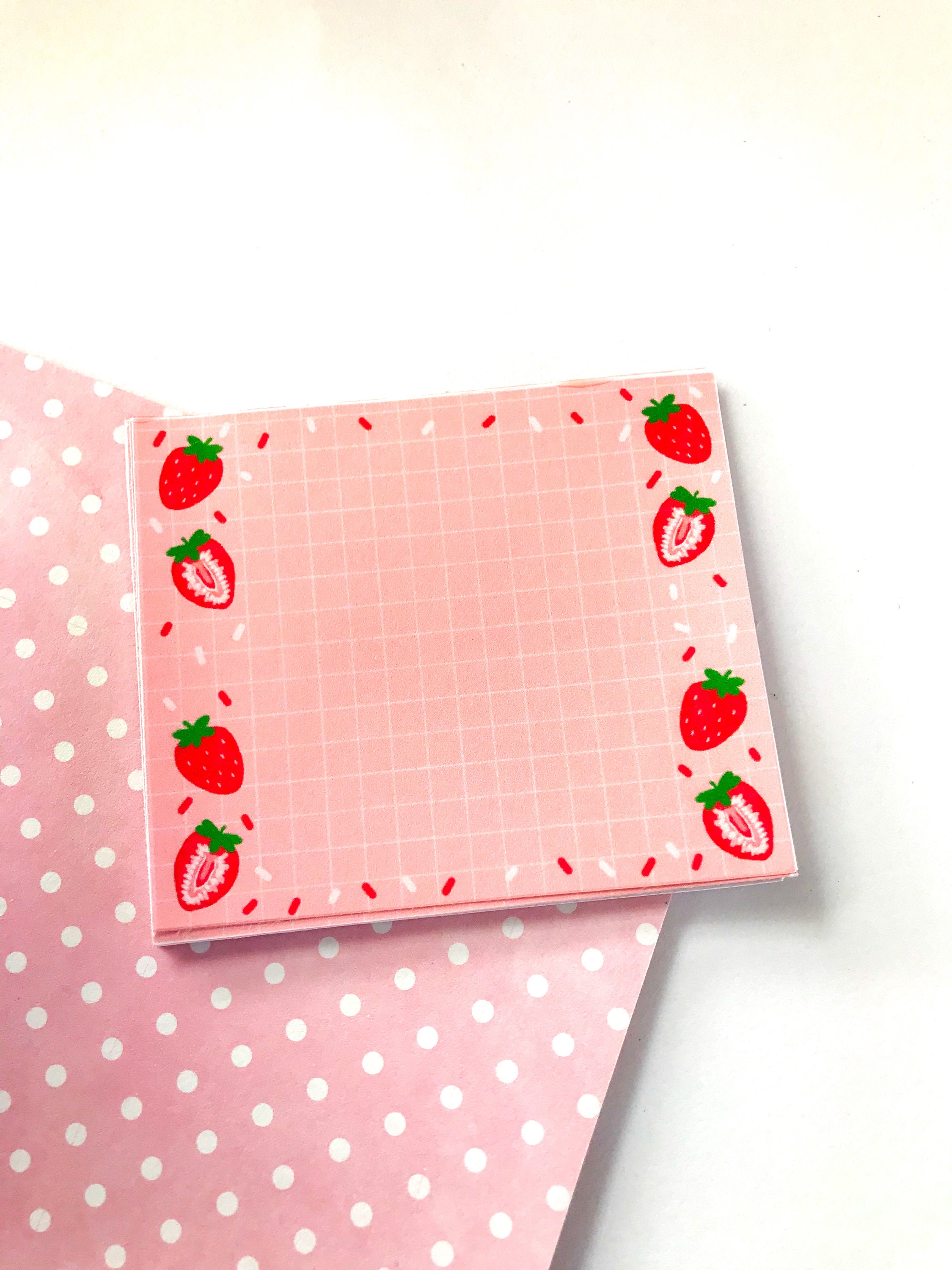Kawaii stationery memo pads memo sheets kawaii memo pads Etsy