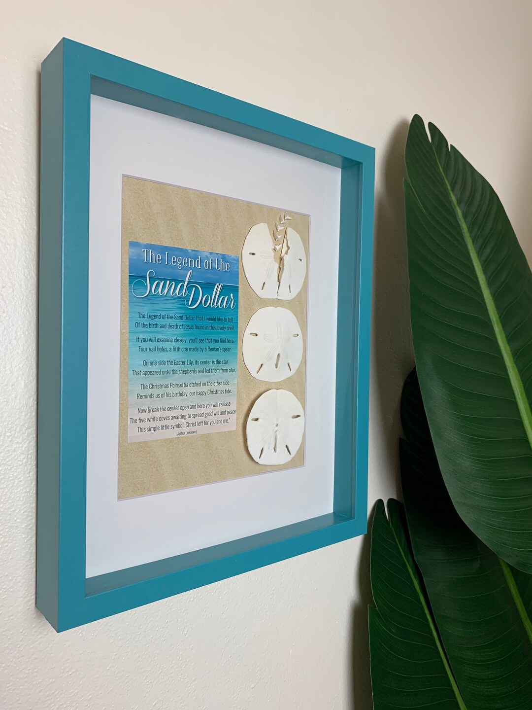 Legend of the Sand Dollar Poem Wall Decor Beach Coastal - Etsy