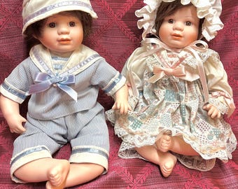 Gorgeous NEW Bebe Bru Heirloom Franklin Mint Maryse Nicole