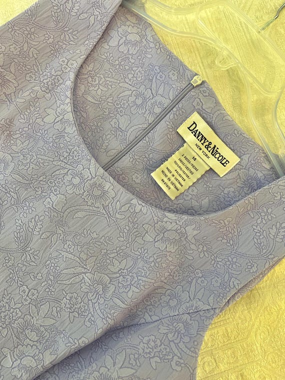 Classic size 14 Polyester Pleated Jacket Purple T… - image 5