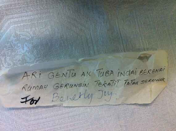 Authentic Beaded Hand Made Native Malasia Borneo … - image 4