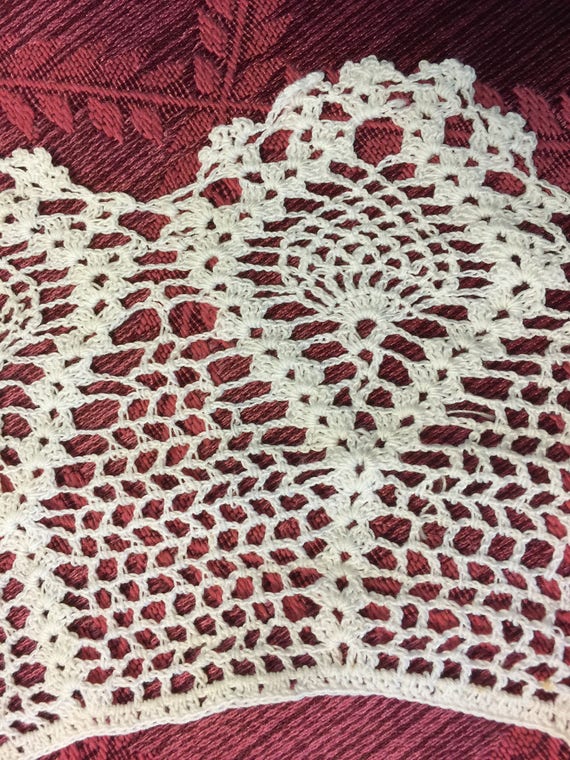 Exquisite Victorian Fine Handmade Crochet Lace Dr… - image 10