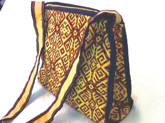 Authentic Beaded Hand Made Native Malasia Borneo … - image 1