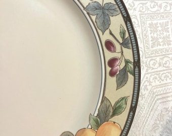 6 Mikasa Intaglio Autumn Harvest Plates (3 Dinner & 3 Bread and Butter)
