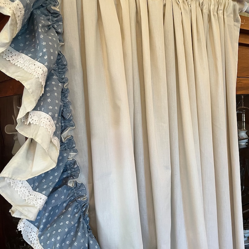 Ruffled Curtains - Etsy