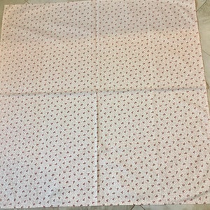 Designer Fabric 54 Miniprint Waverley Square Tablecloth Topper Heavy Weight Pink Floral 画像 4