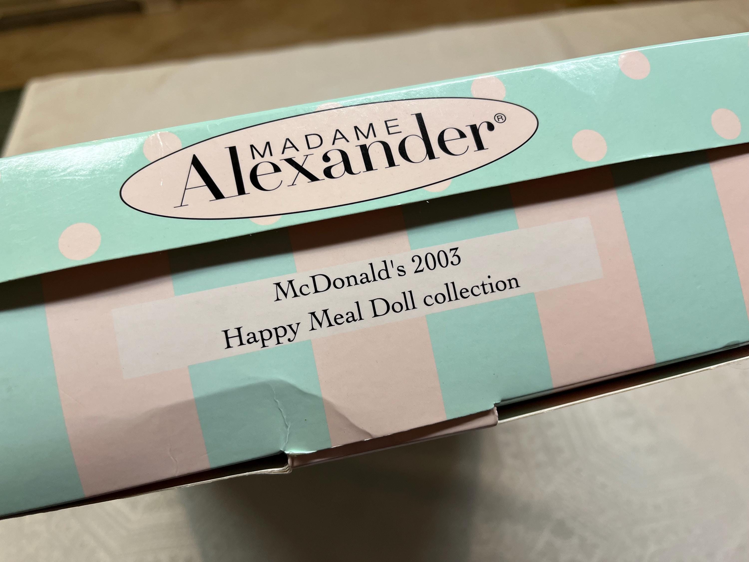 Limited Edition Certificate Mcdonalds Fall 2003 Madame Alexander