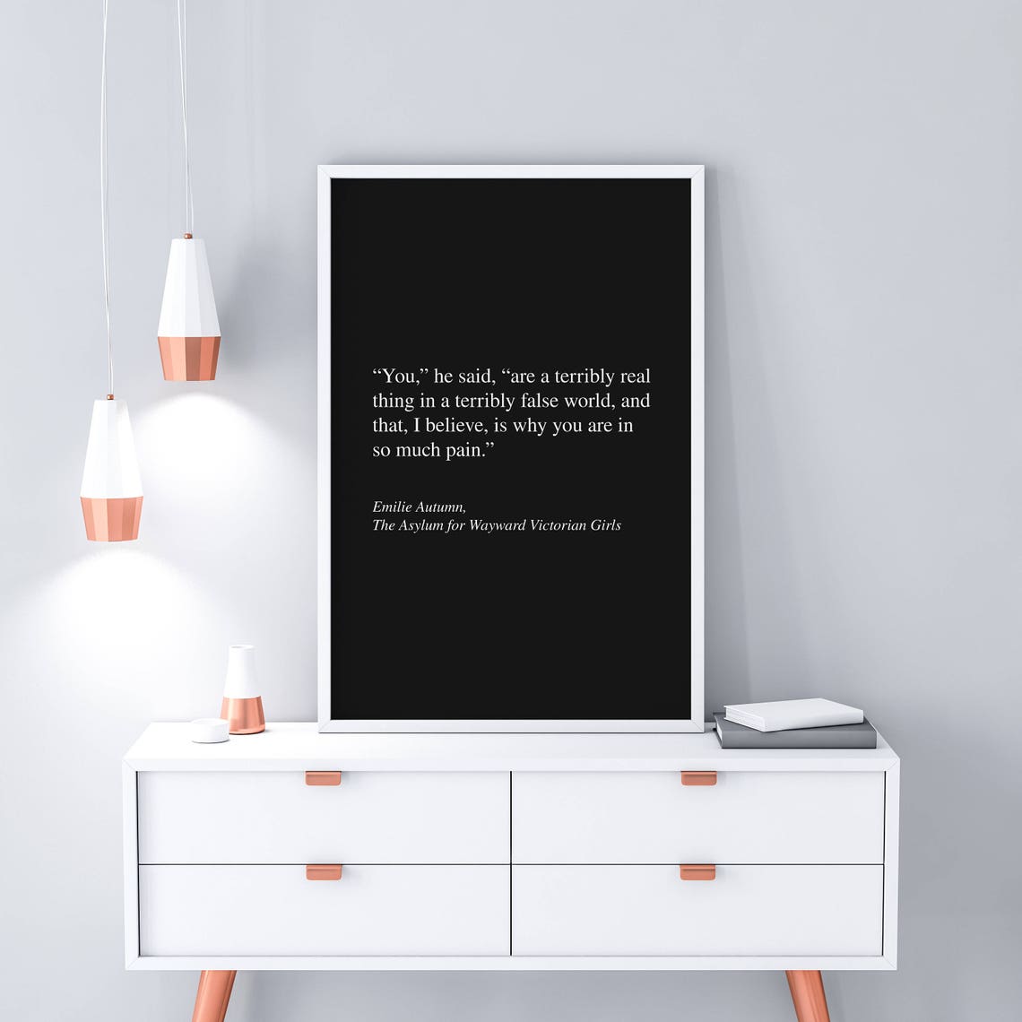 Inspirational Literature Book Quote Digital Wall Print - Etsy