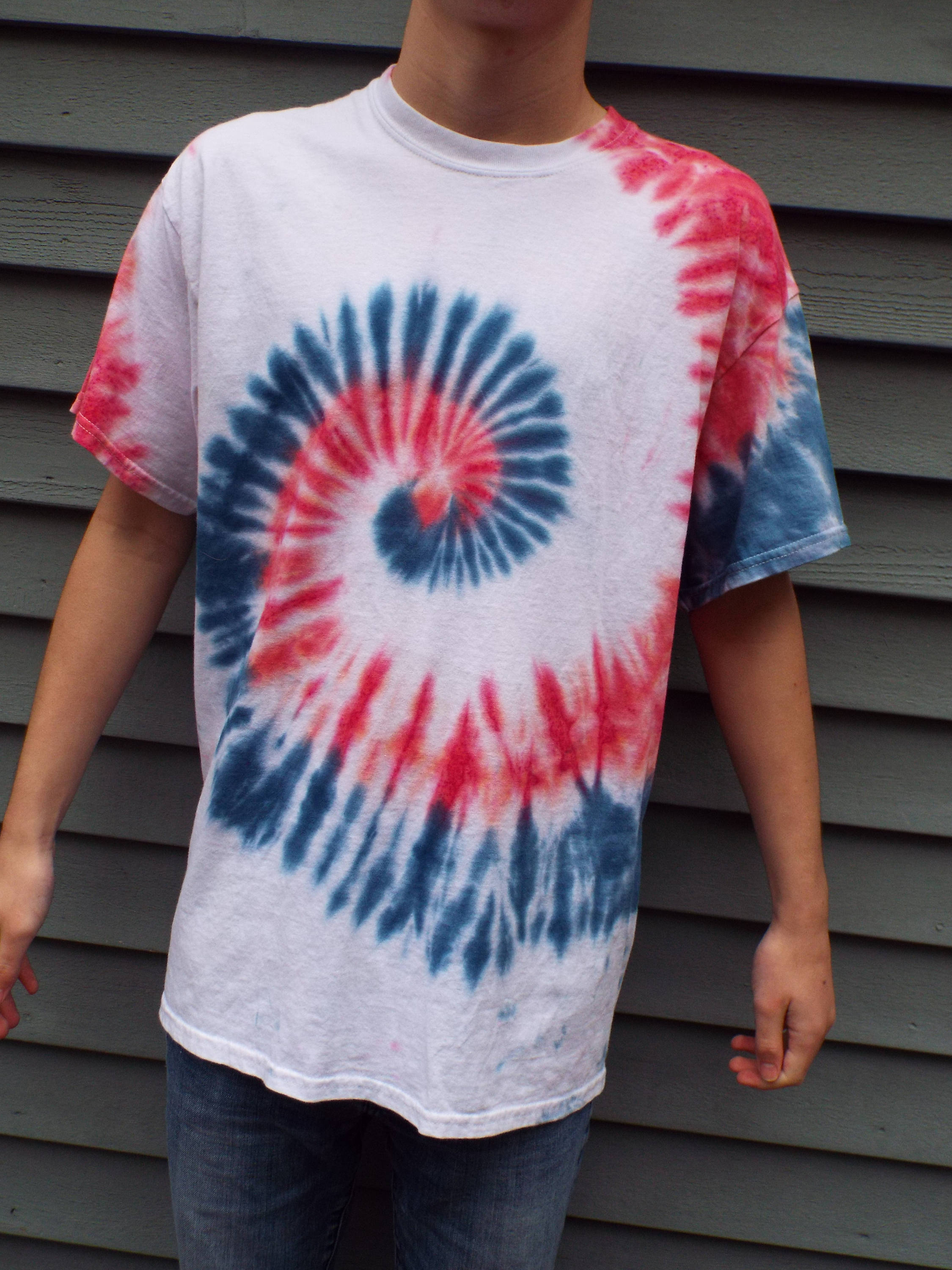 tie dye shirts in store
