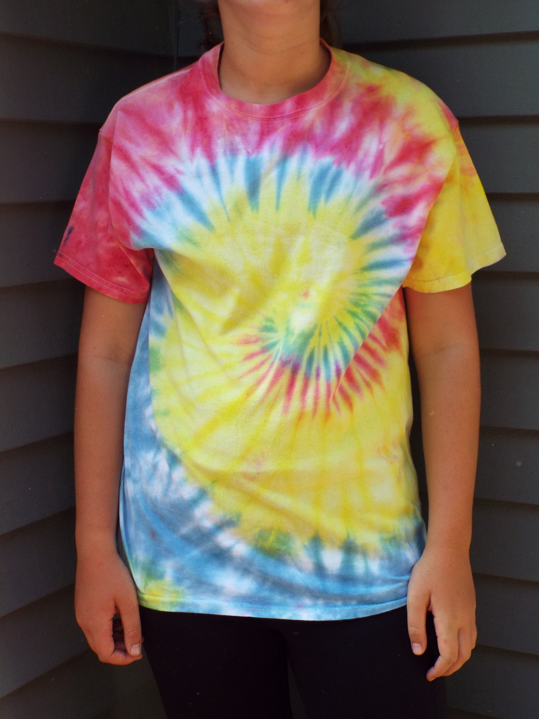 dye and tie t shirt
