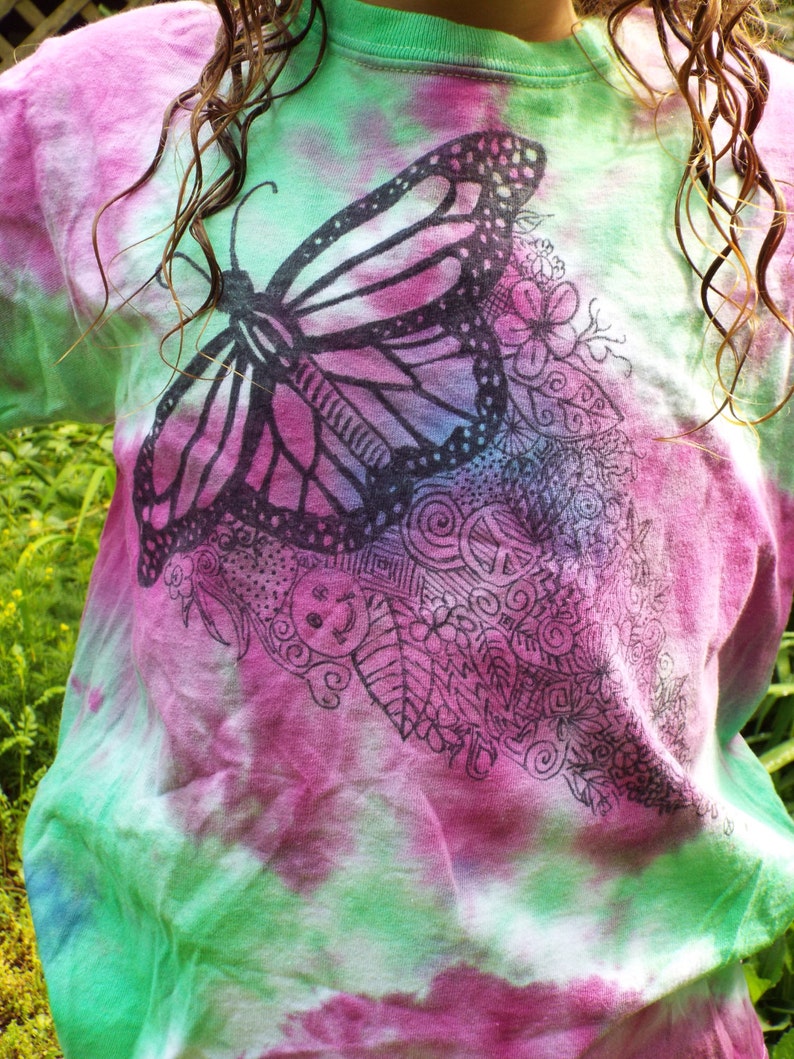womens butterfly tshirt