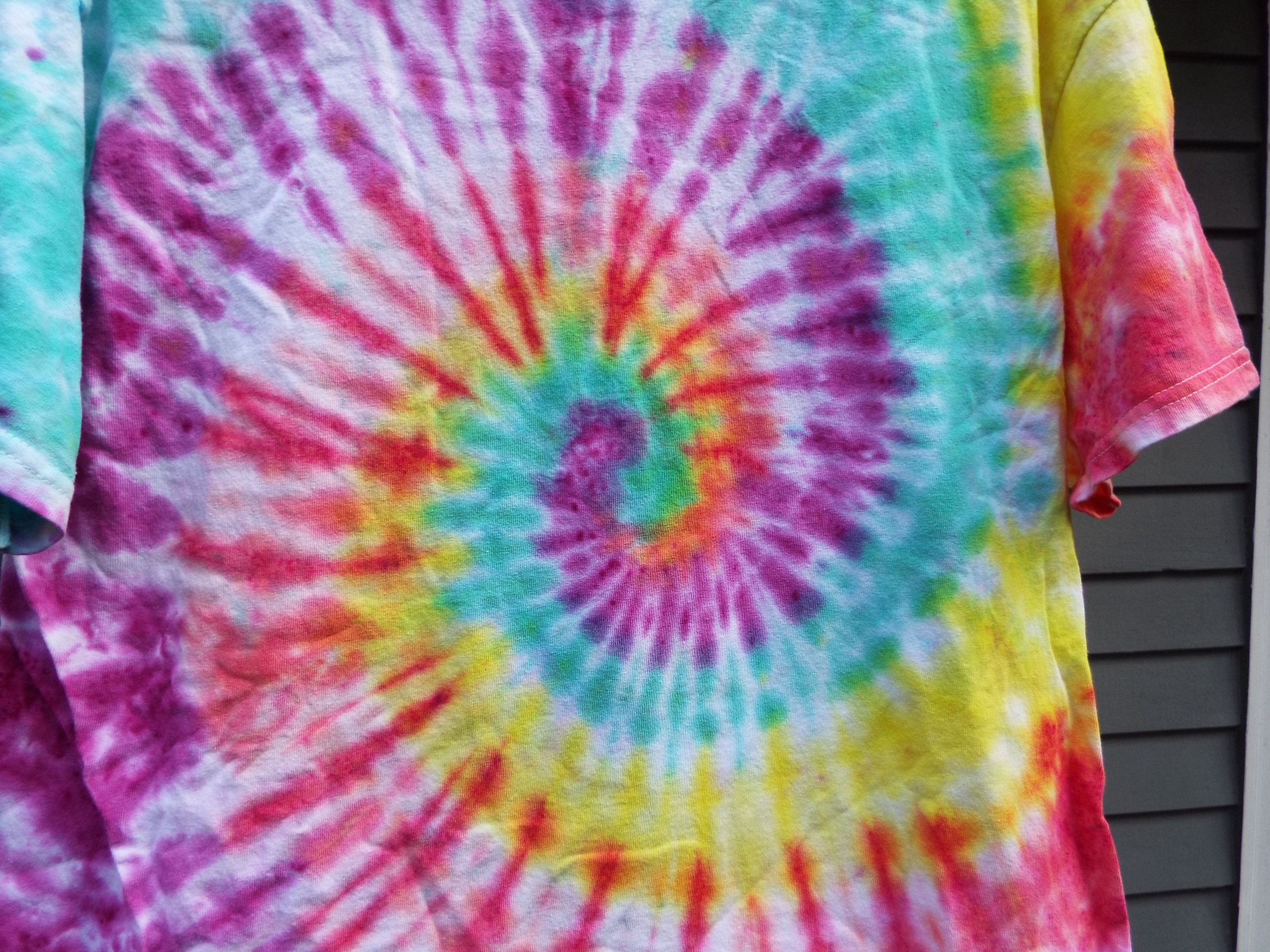Tie Dye Shirt, Large Tie Dye Tshirt, Tie Dye Swirl, Tiedye Hippie