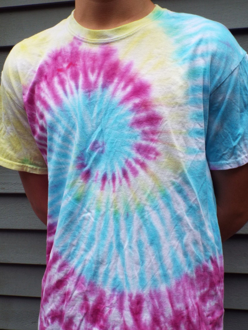 large tie dye shirt