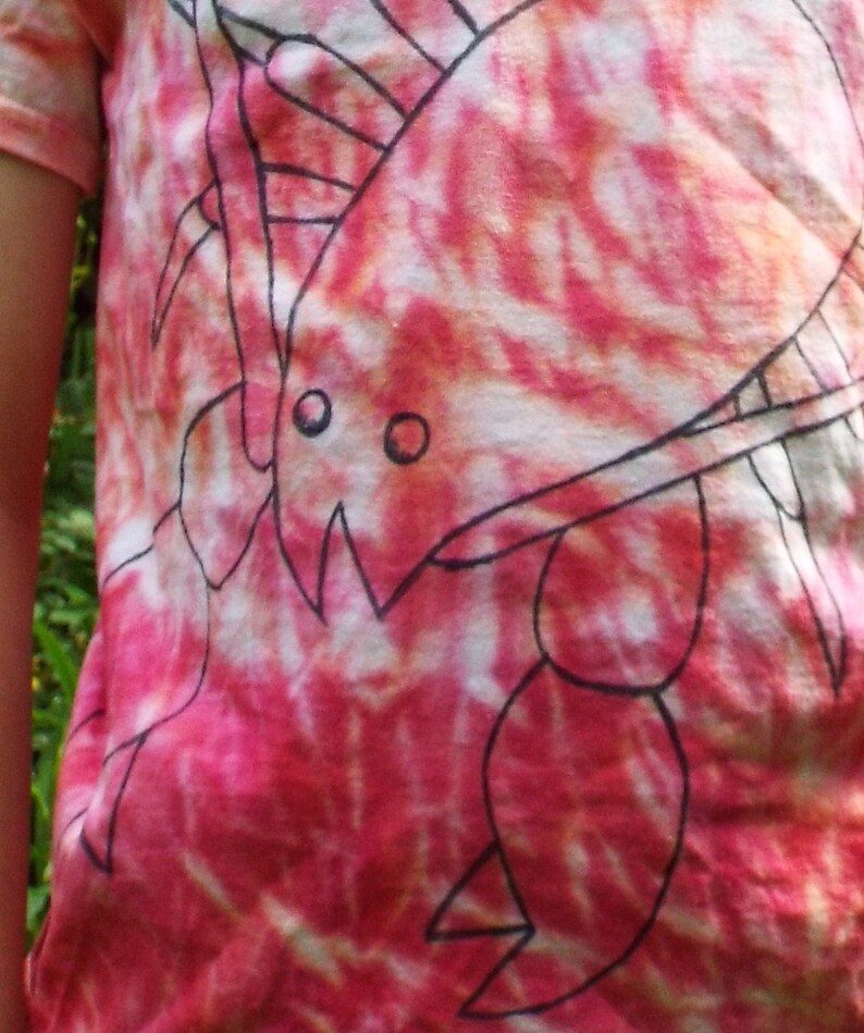 Kids Lobster Shirt Custom Tie Dye Lobster Tshirt Beach Etsy