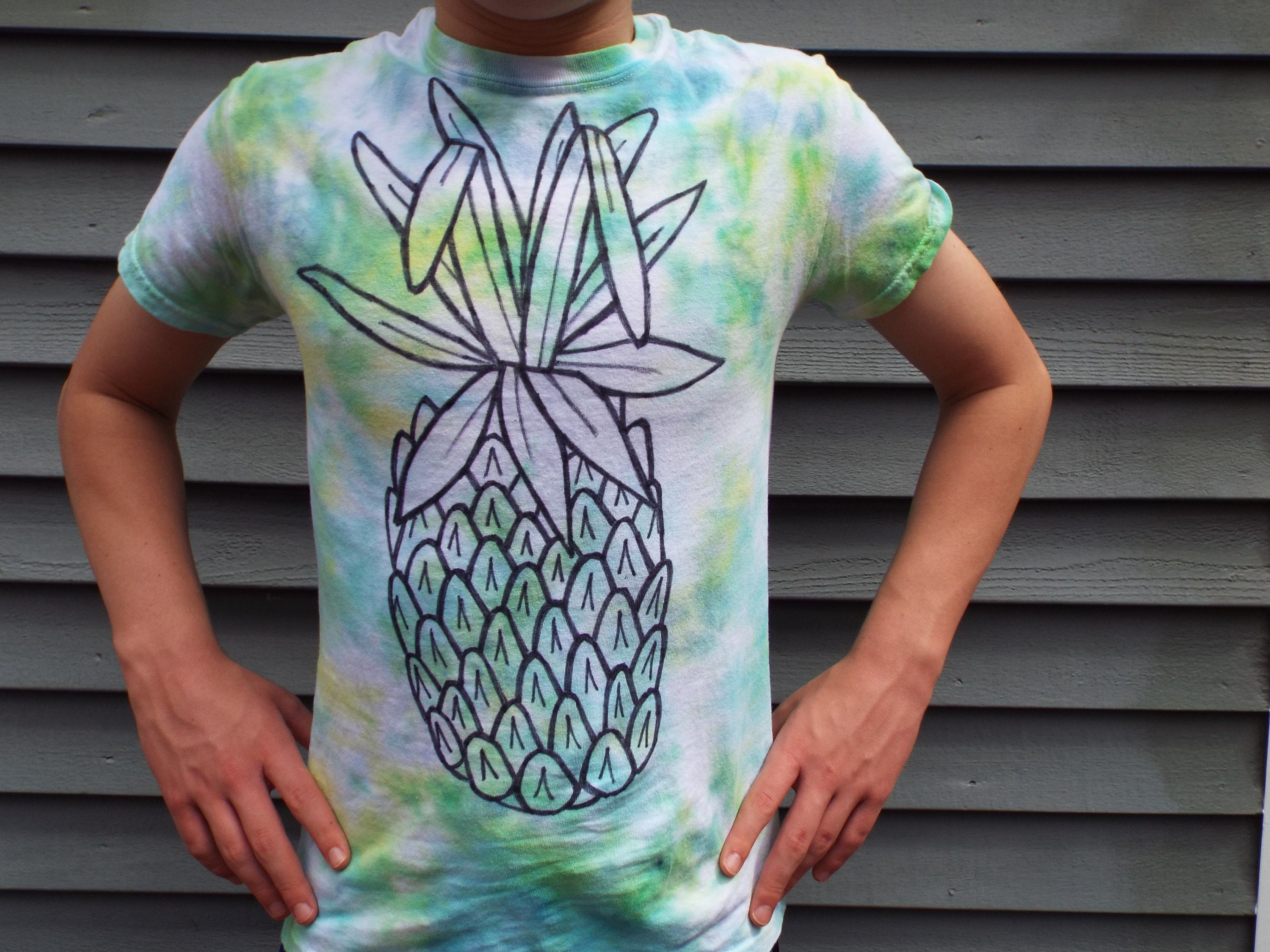 Pineapple Shirt Unisex Adult Small Tie 