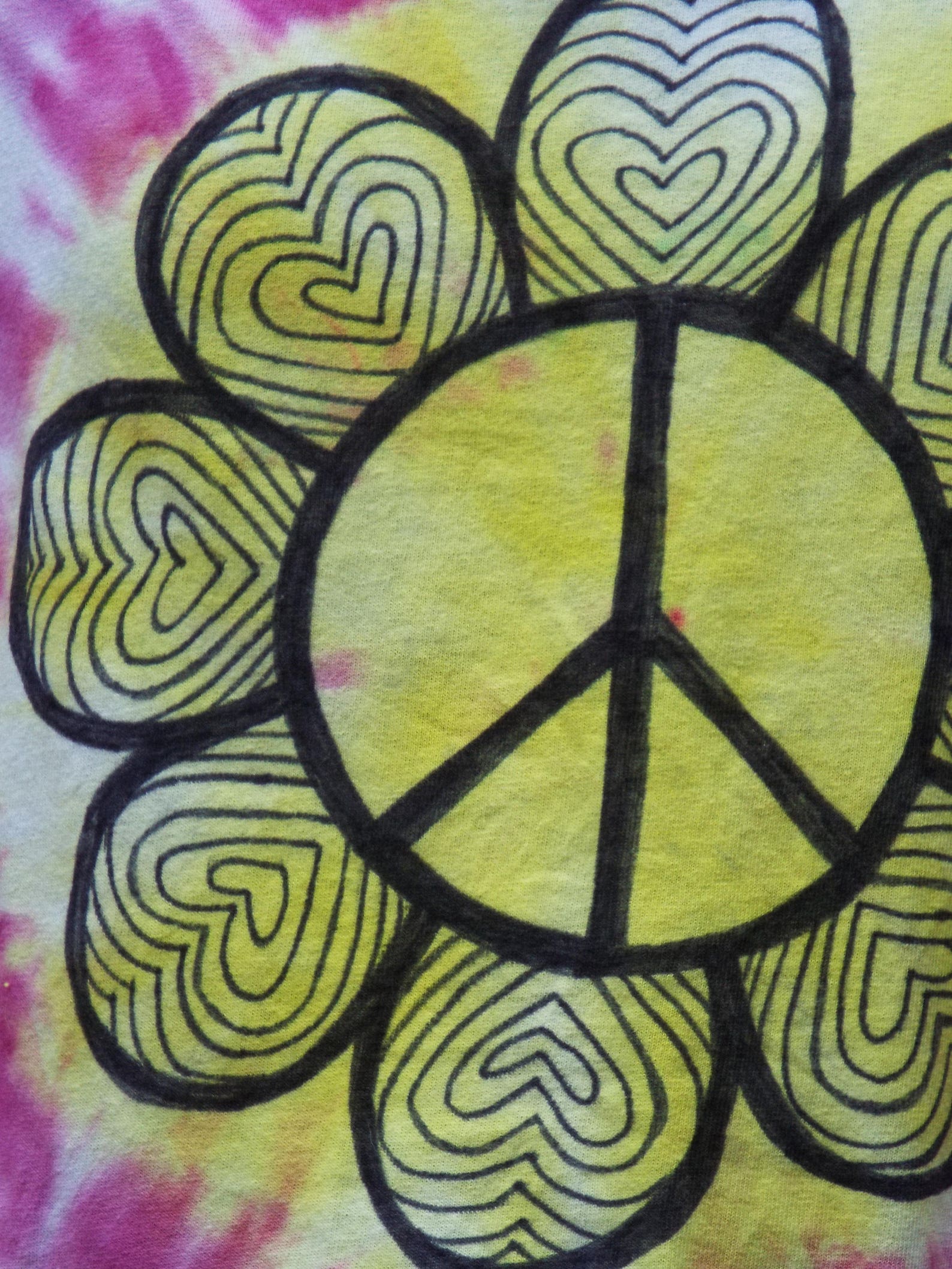Peace Sign Hippie Women's Shorts