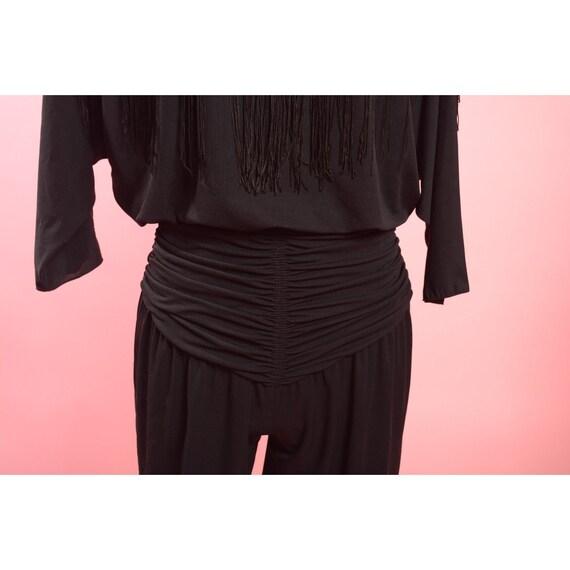 1980's jumpsuit by Jerrie Shop - Fringe, Sequins,… - image 2