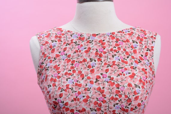 Midi Vintage Flowered Dress - image 3