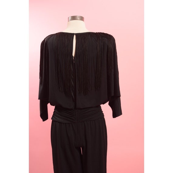 1980's jumpsuit by Jerrie Shop - Fringe, Sequins,… - image 6