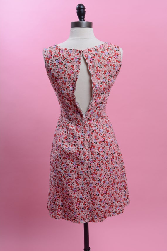 Midi Vintage Flowered Dress - image 6