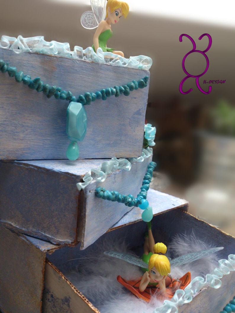 Tinkerbell Jewelry Box With a Dynamic Structure Etsy