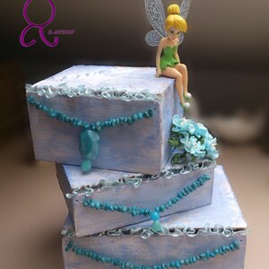 Tingeling-smyckesask med dynamisk struktur