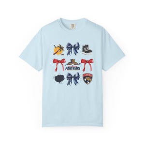 Hockey T-shirt, Unisex Graphic Tee, Florida Panthers Hockey image 4