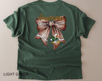 Miami Hurricanes Football Comfort Colors T-Shirt