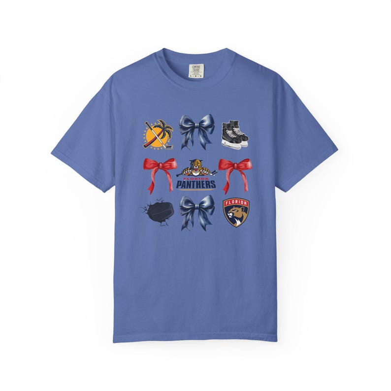 Hockey T-shirt, Unisex Graphic Tee, Florida Panthers Hockey image 6