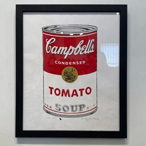 Andy Warhol Marilyn Monroe Painting on Paper - Silk Screen - Pop Art  Vintage art,