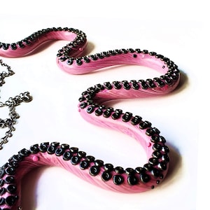 Octopus Tentacle  Statement Necklace