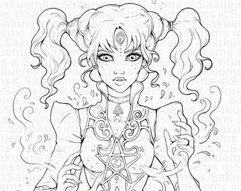 Featured image of post Dark Fantasy Coloring Dark Gothic Coloring Pages - Gothic dark fantasy coloring book.