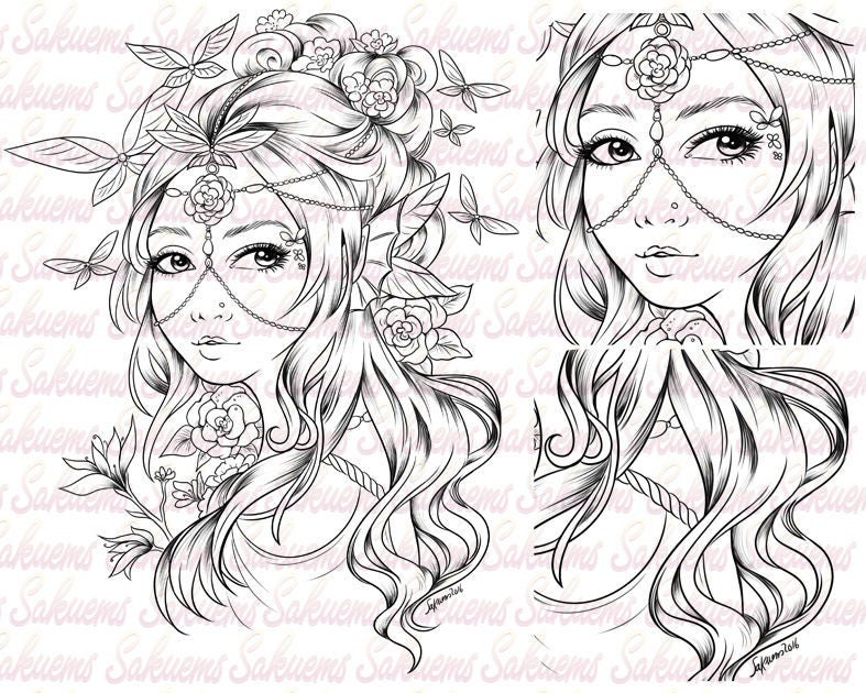 Sakuems Coloring Pages